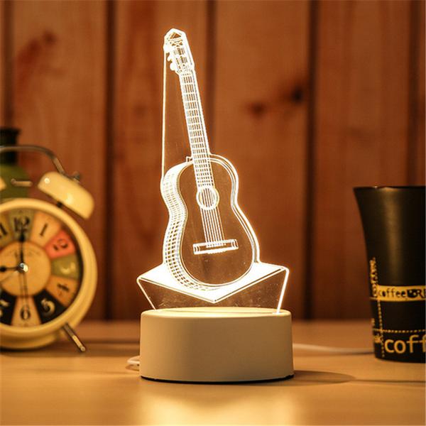 Guitar 3D Lamp
