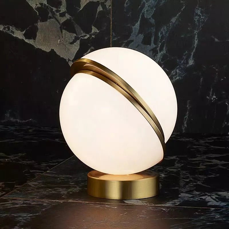 Golden Ball Bedside Lamp