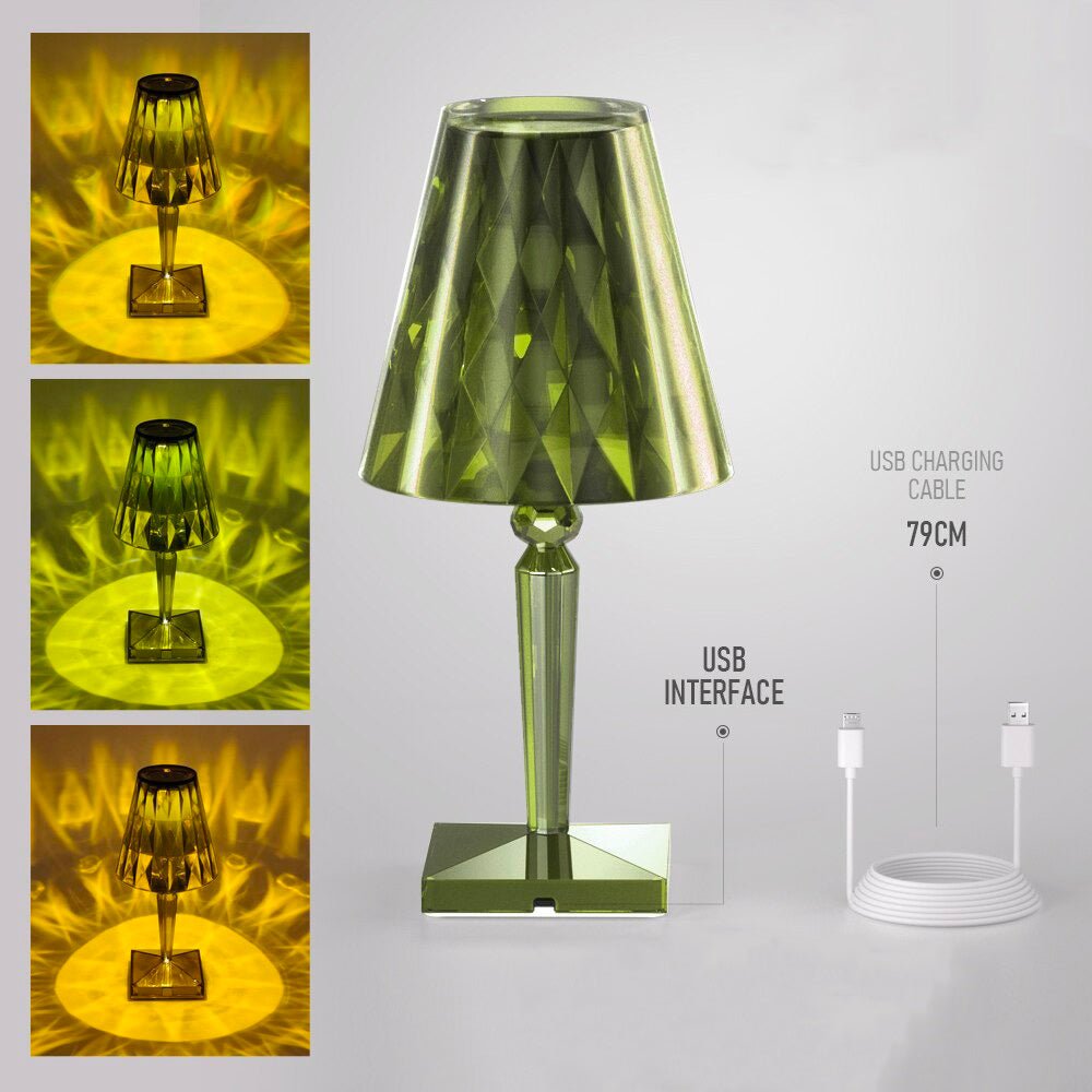 Diamond Bedside Lamp