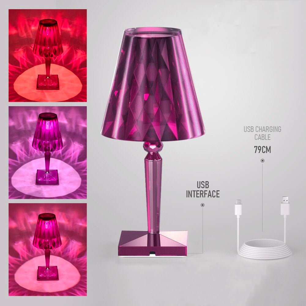 Diamond Bedside Lamp