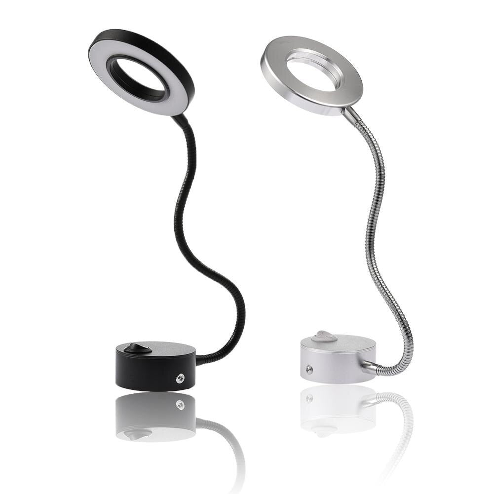 Round LED Bedside Lamp