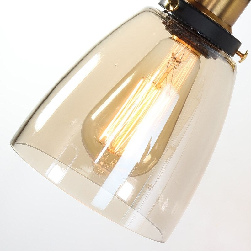 Vintage Glass Wall Lamp