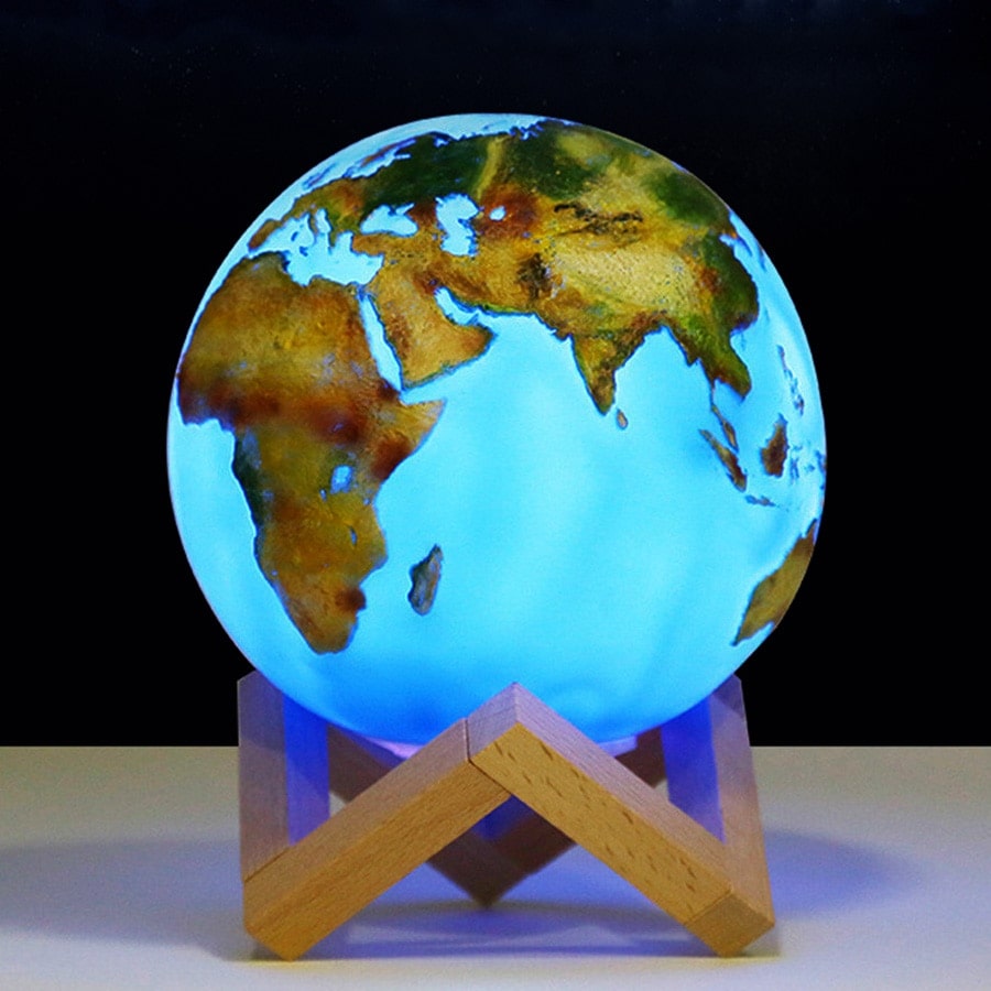 Earth Globe Lamp