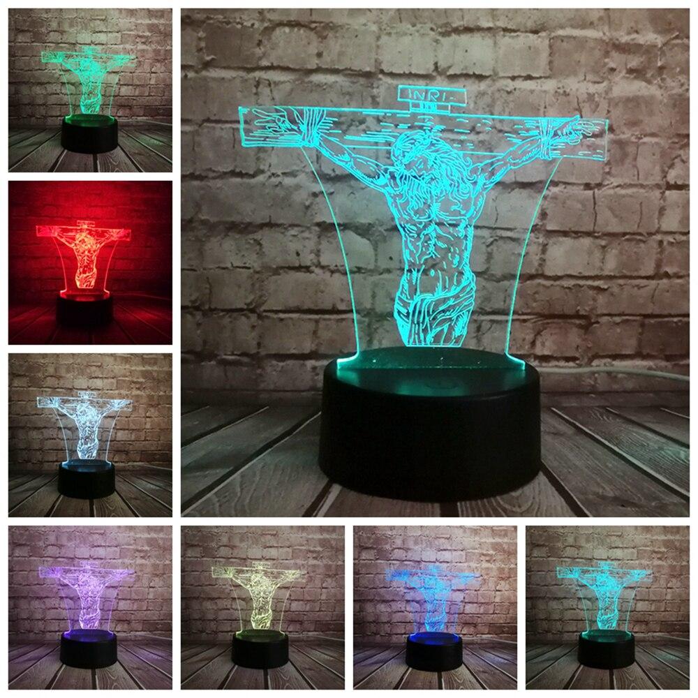 Christ 3D Lamp