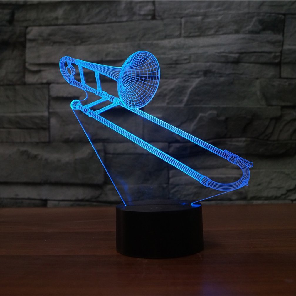 Musical Instrument 3D Lamp