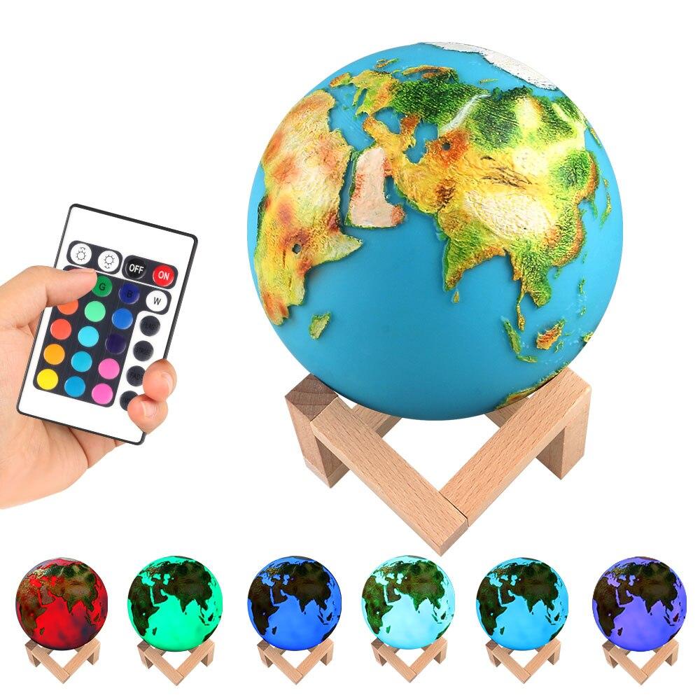 Earth Globe Lamp