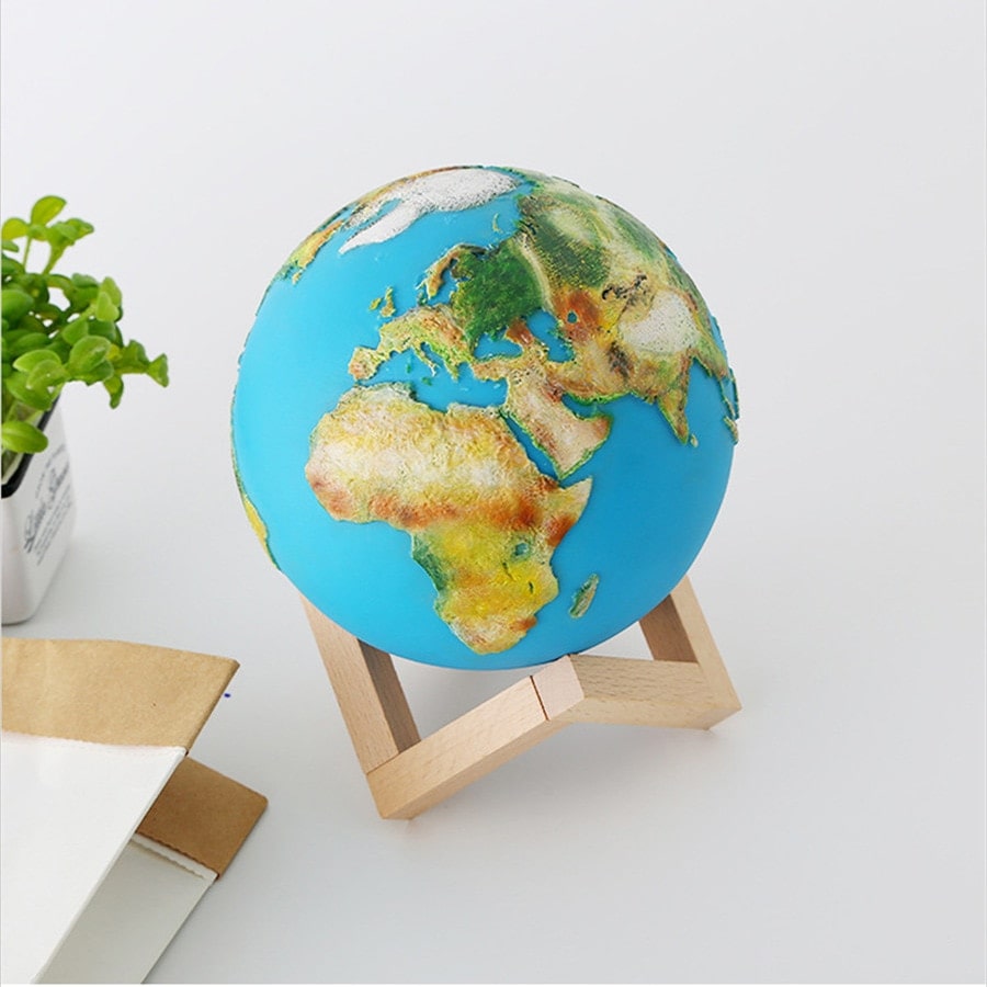Earth Globe Lamp