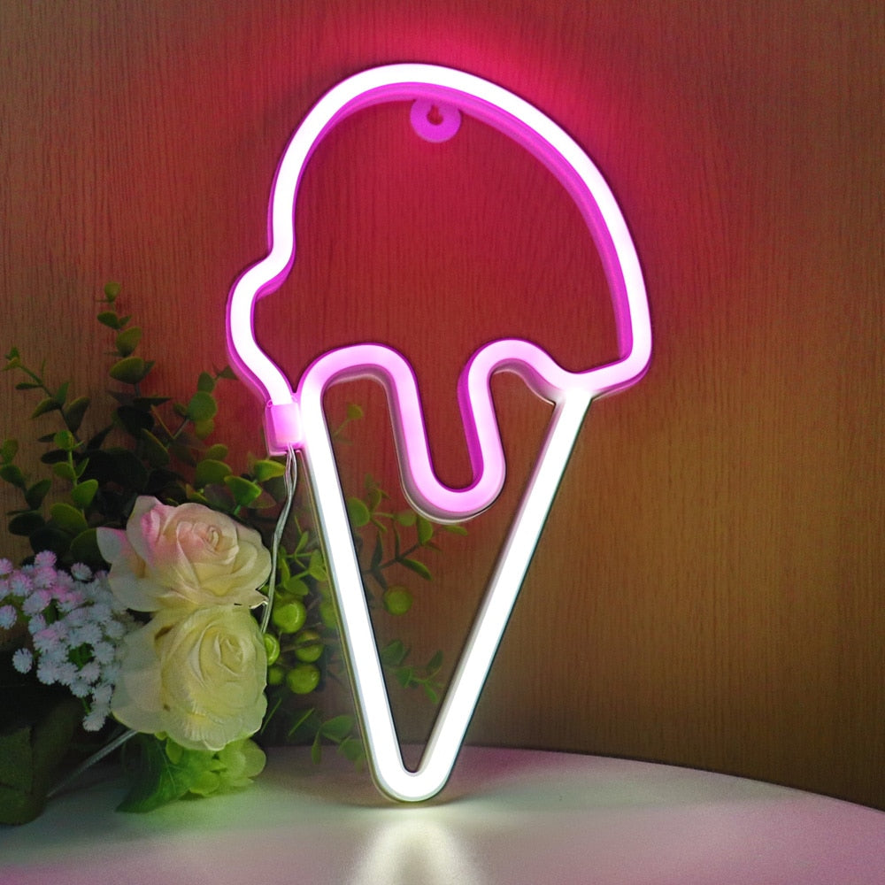 Ice Cream Neon