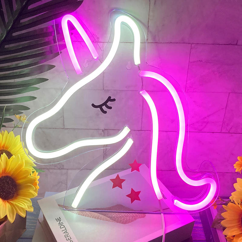 LED Unicorn Lamp