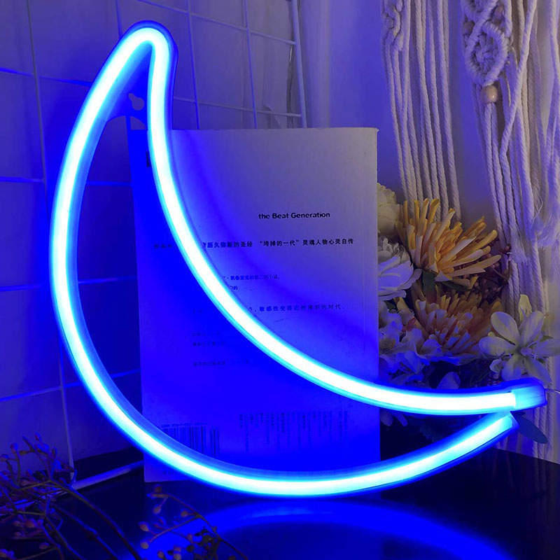 Moon Neon Lamp