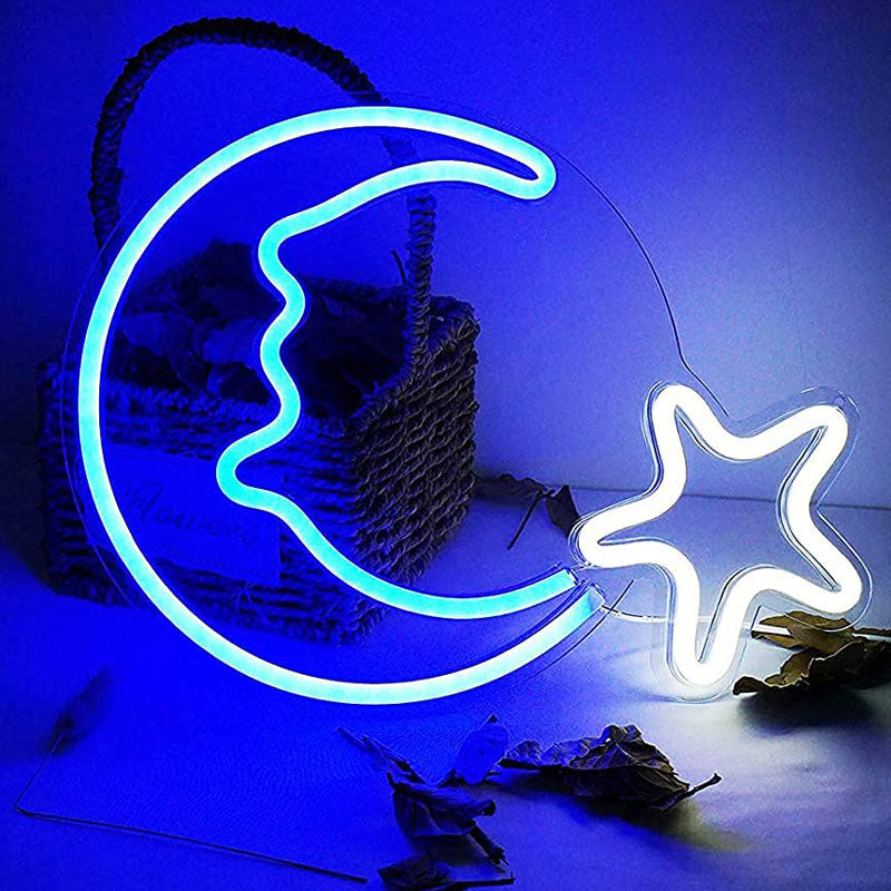Moon Neon Lamp