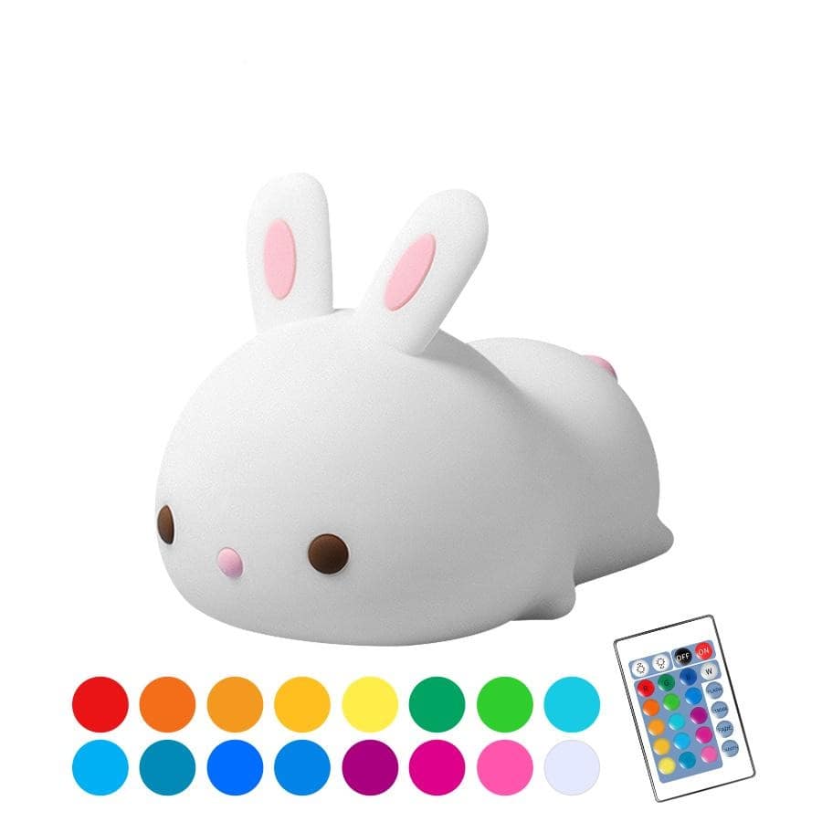 LED Cute Rabbit Night Light