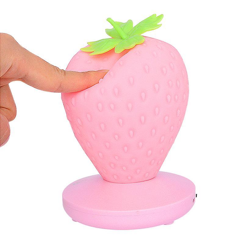 Red Strawberry Night Light