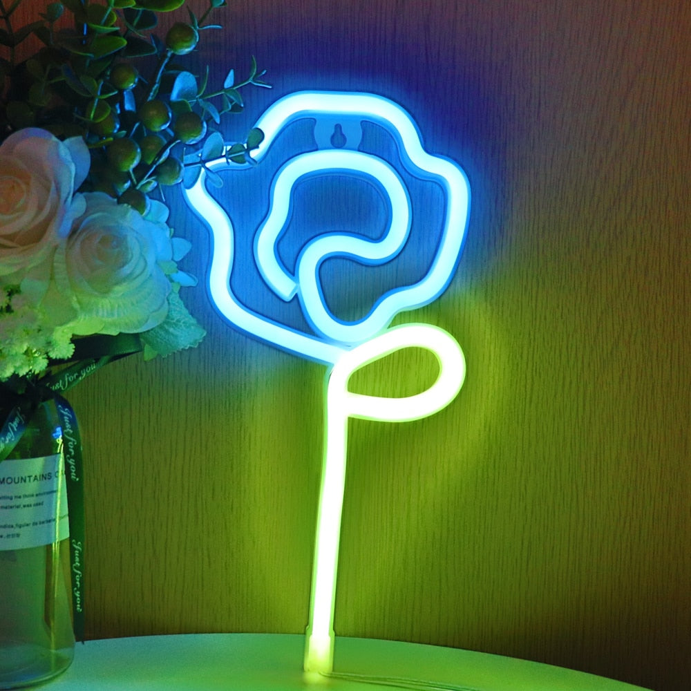 Pink Neon Lamp
