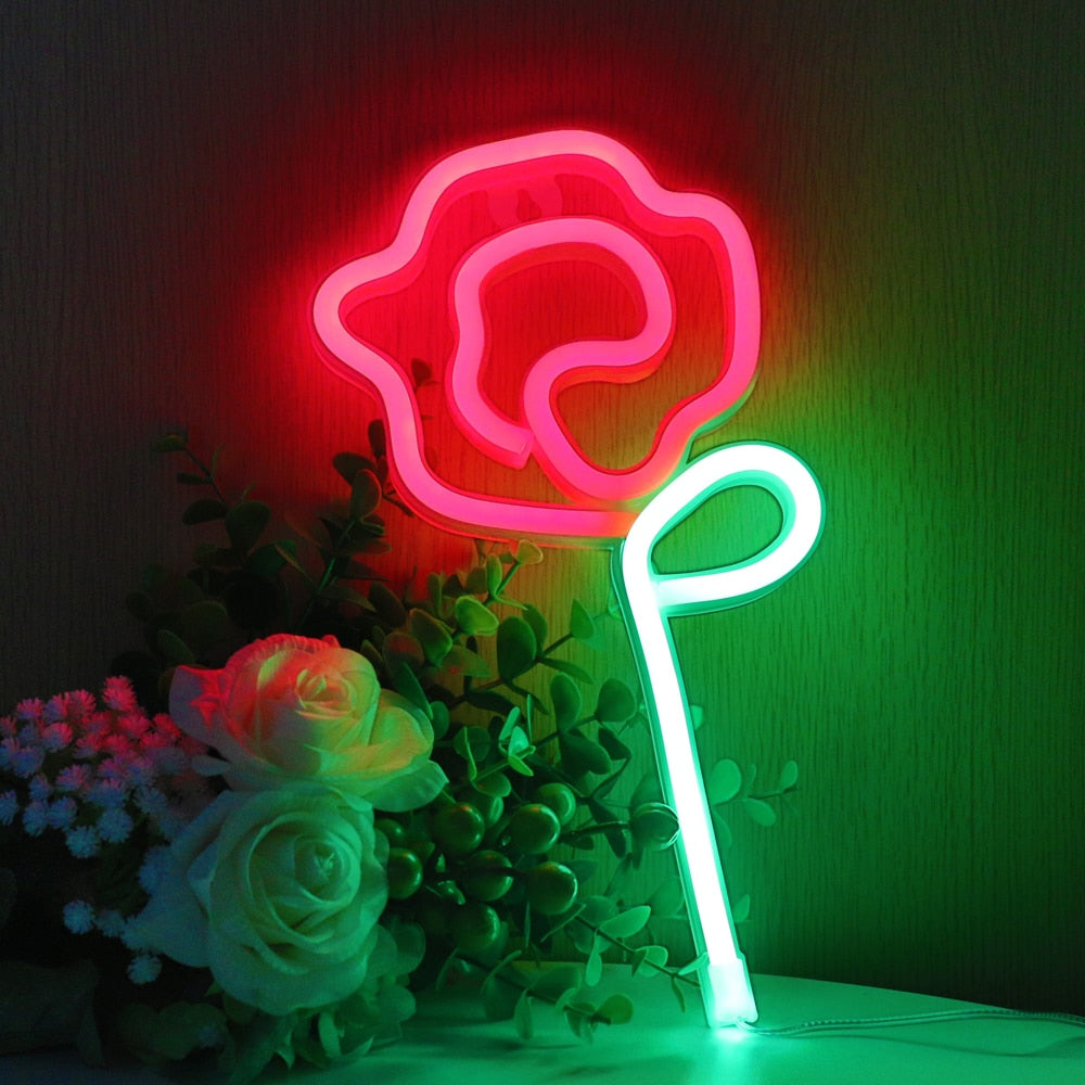 Pink Neon Lamp