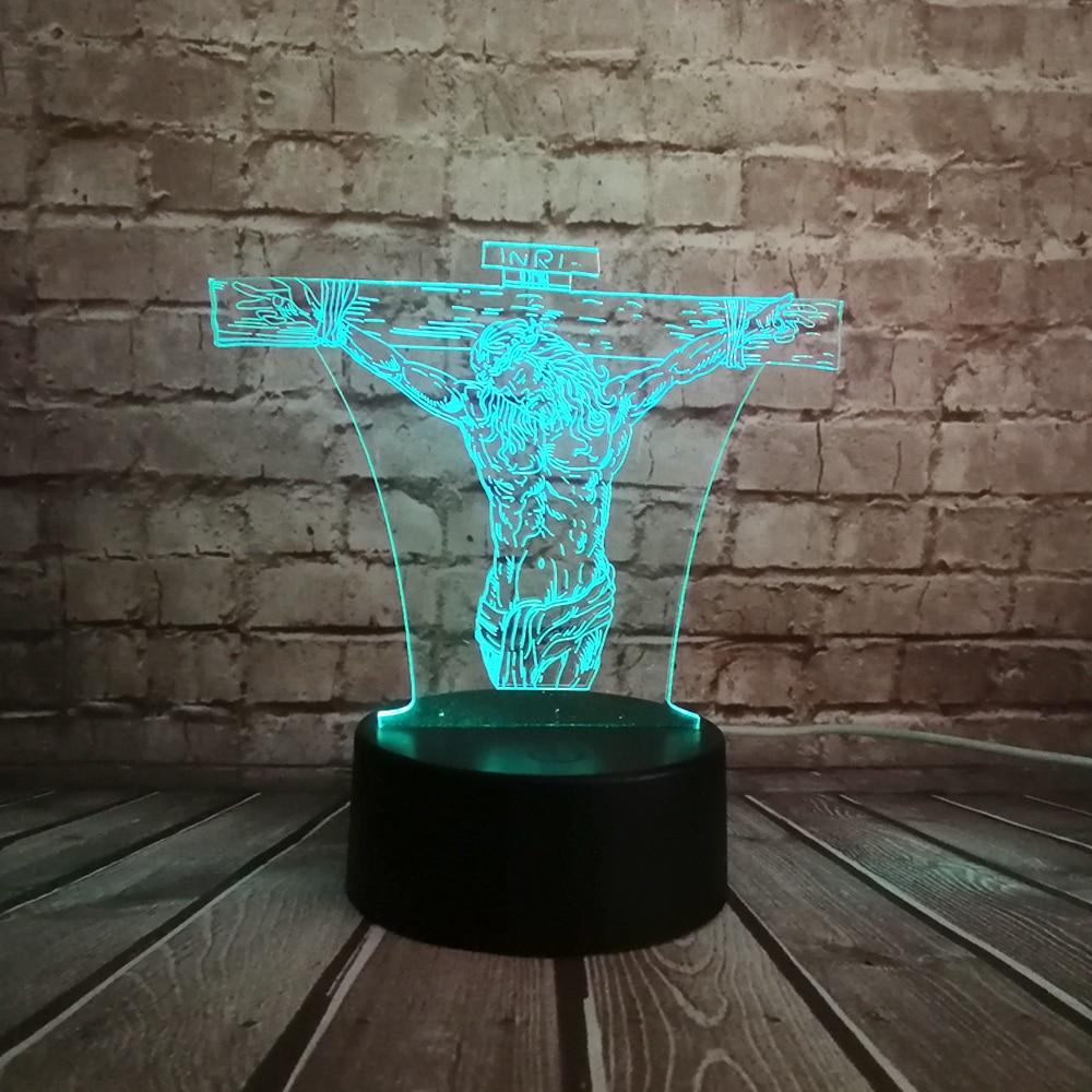 Christ 3D Lamp