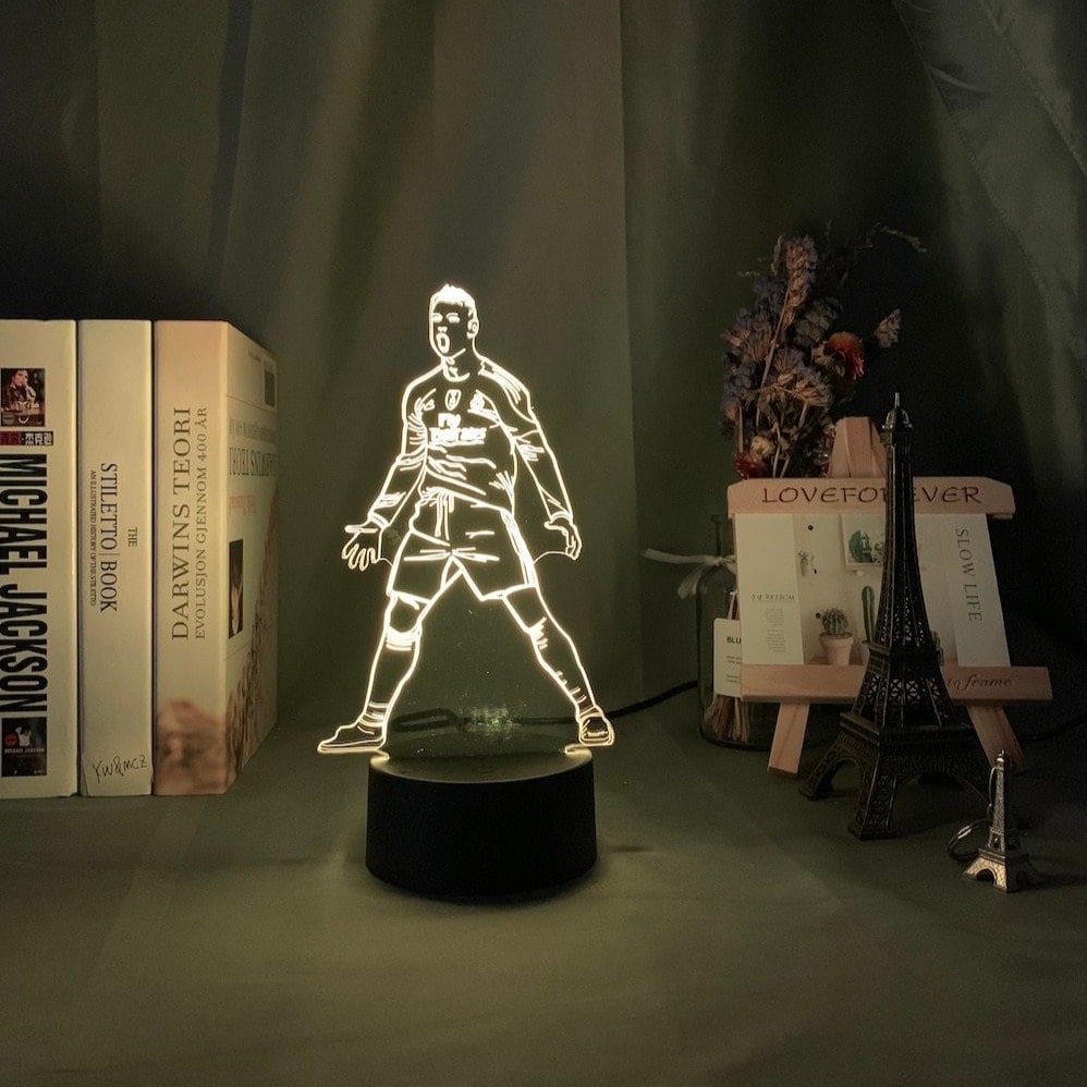 Cristiano Ronaldo 3D Lamp