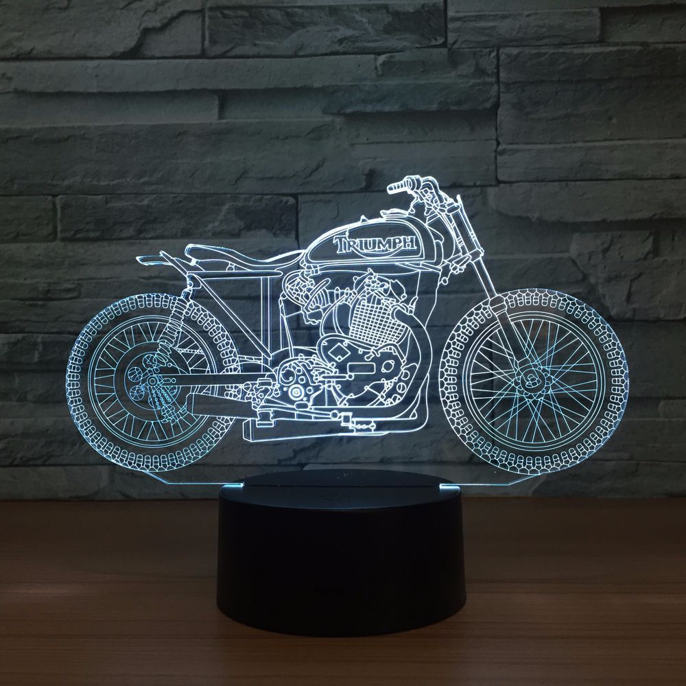 Motorcycle 3D Lamp