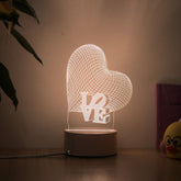 LED Hearth 3D Lamp