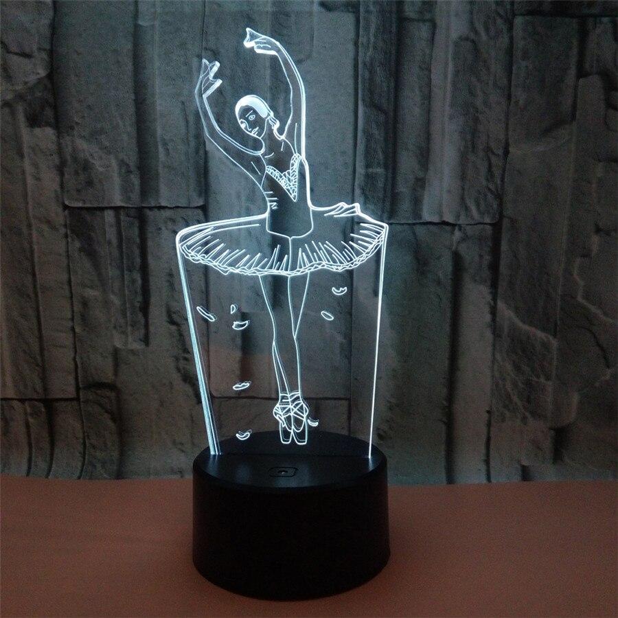 Dancer 3D Lamp
