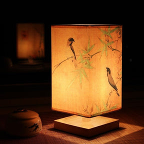 Japanese Scandinavian Bedside Lamp