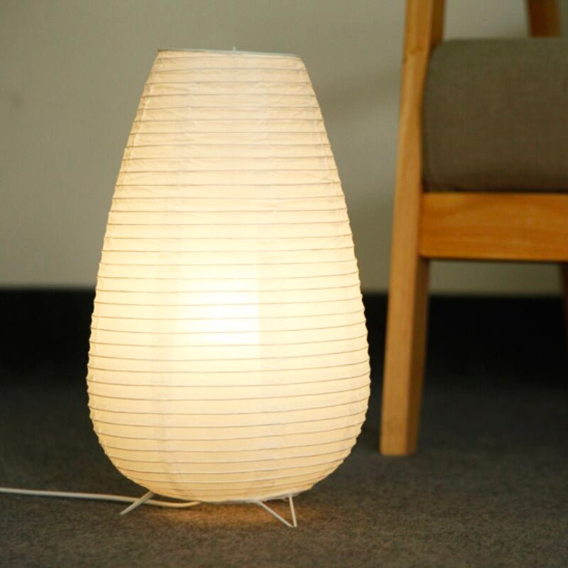 Japanese Paper Lantern Bedside Lamp