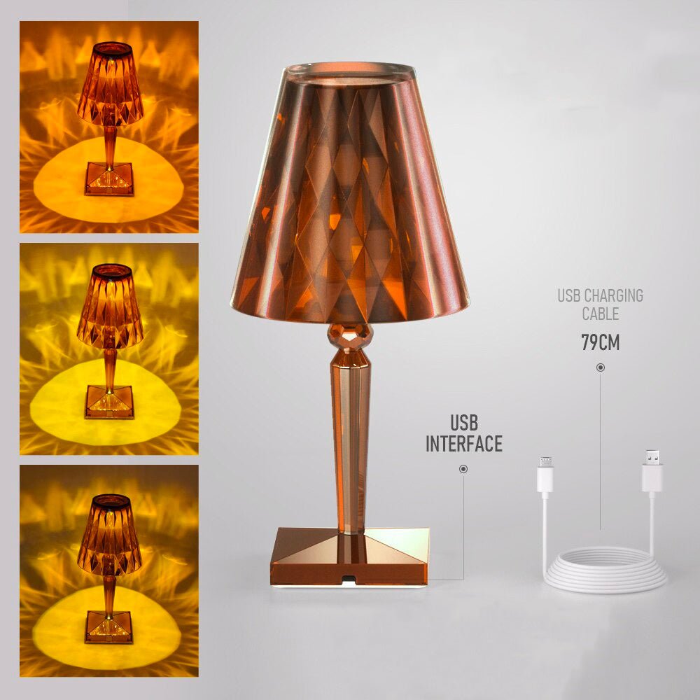 Diamond Bedside Lamp