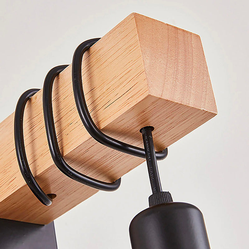 Industrial Square Bedside Lamp