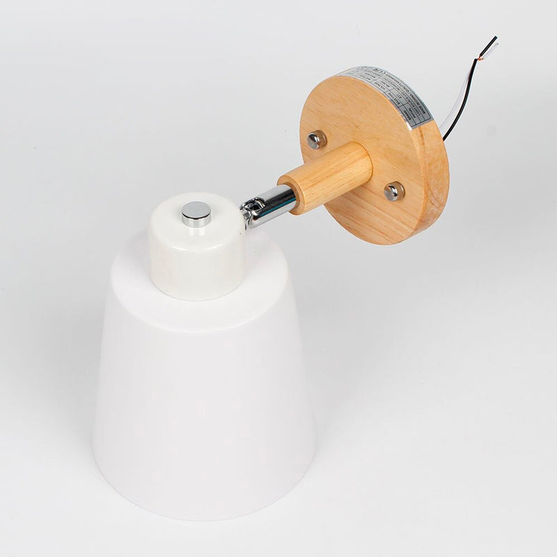 Modern Wooden Bedside Lamp