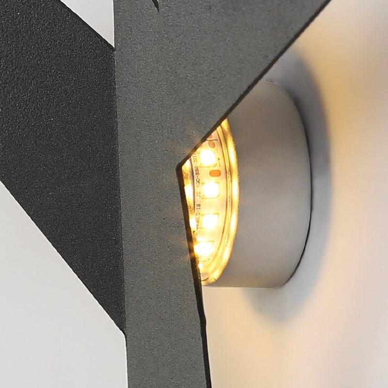 Metal Birds Wall Lamp