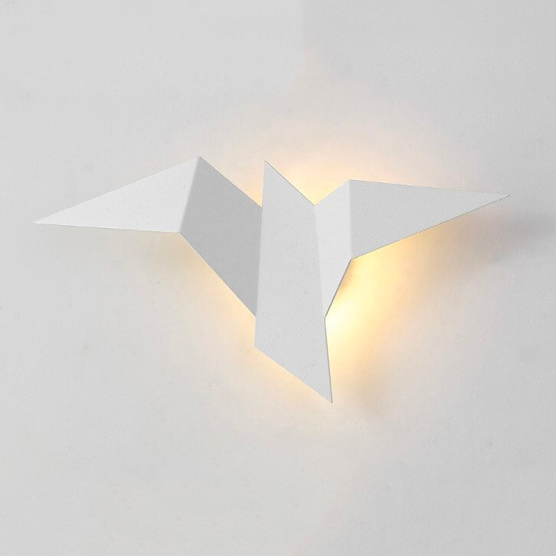 Metal Birds Wall Lamp