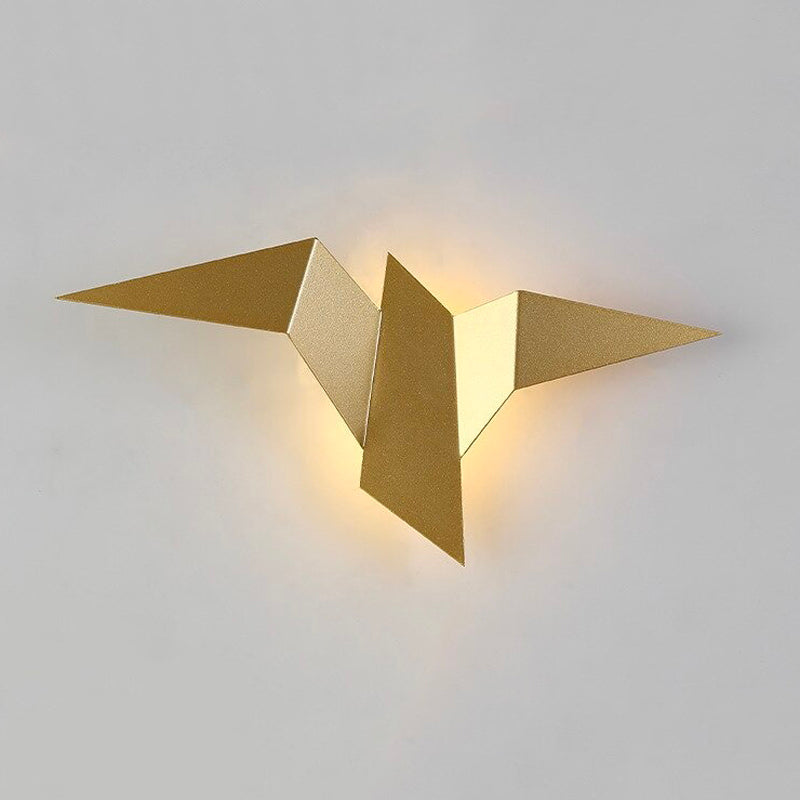 Metal Birds Wall Lamp