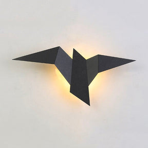 Metal Birds Wall Lamp