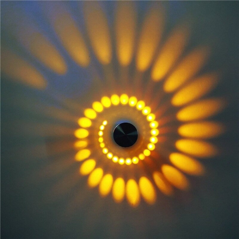 Spiral Bedside Lamp