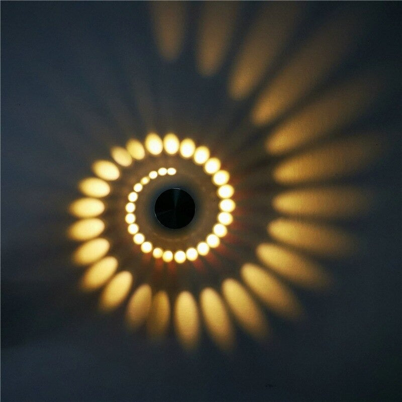 Spiral Bedside Lamp