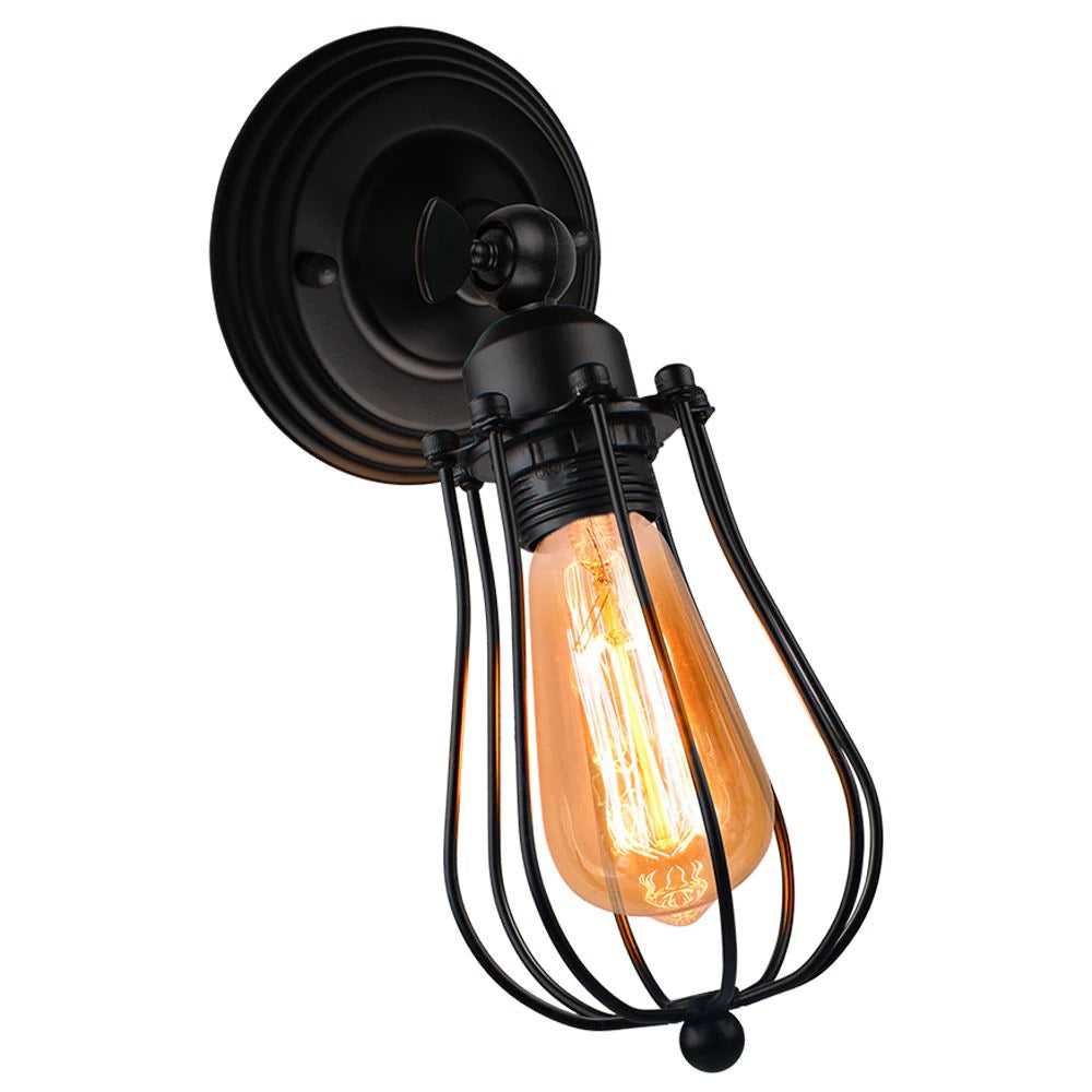 Industrial Vintage Bedside Lamp