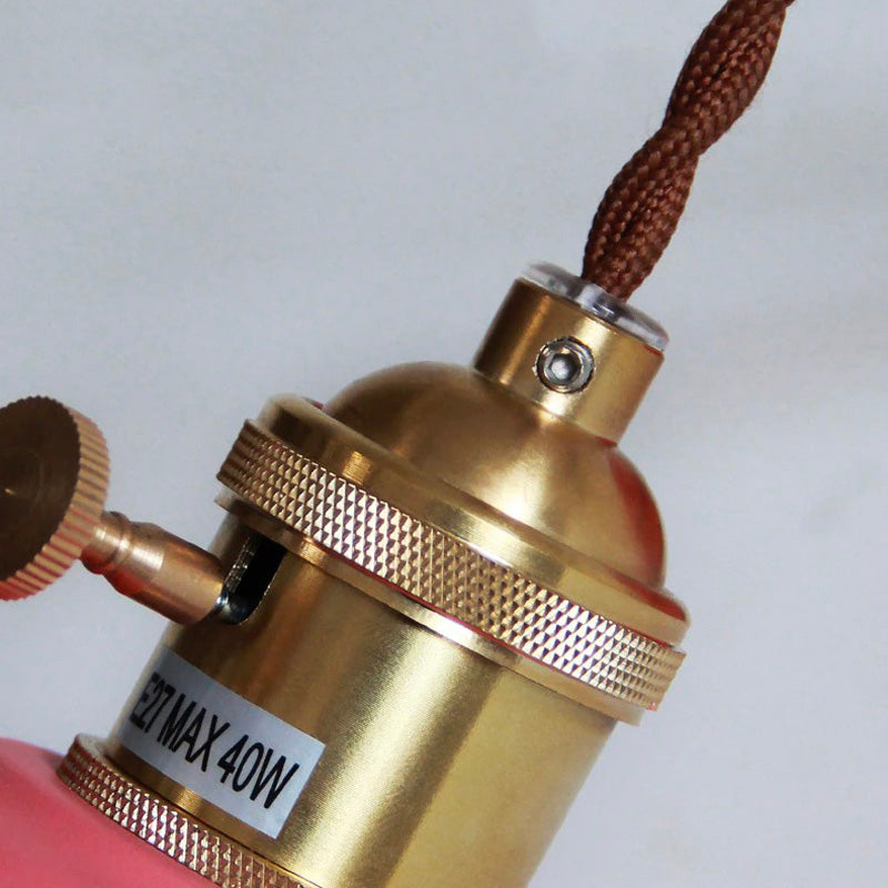 Vintage Metal Bedside Lamp