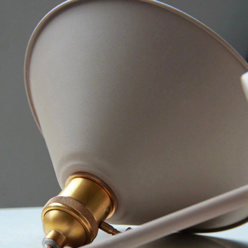 Vintage Metal Bedside Lamp