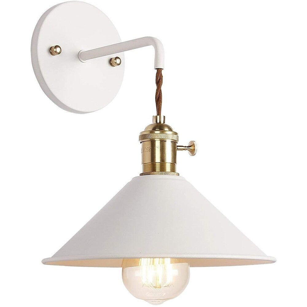 Vintage Metal Bedside Lamp