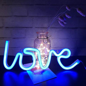 Neon LOVE Bedside Lamp