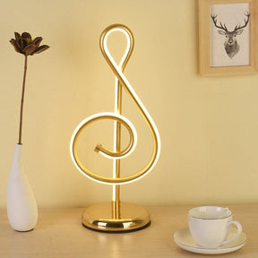 Golden Bedside Lamp