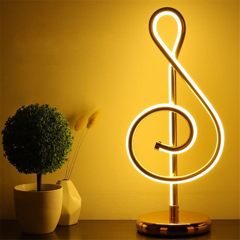 Golden Bedside Lamp
