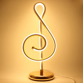 Golden Bedside Lamp