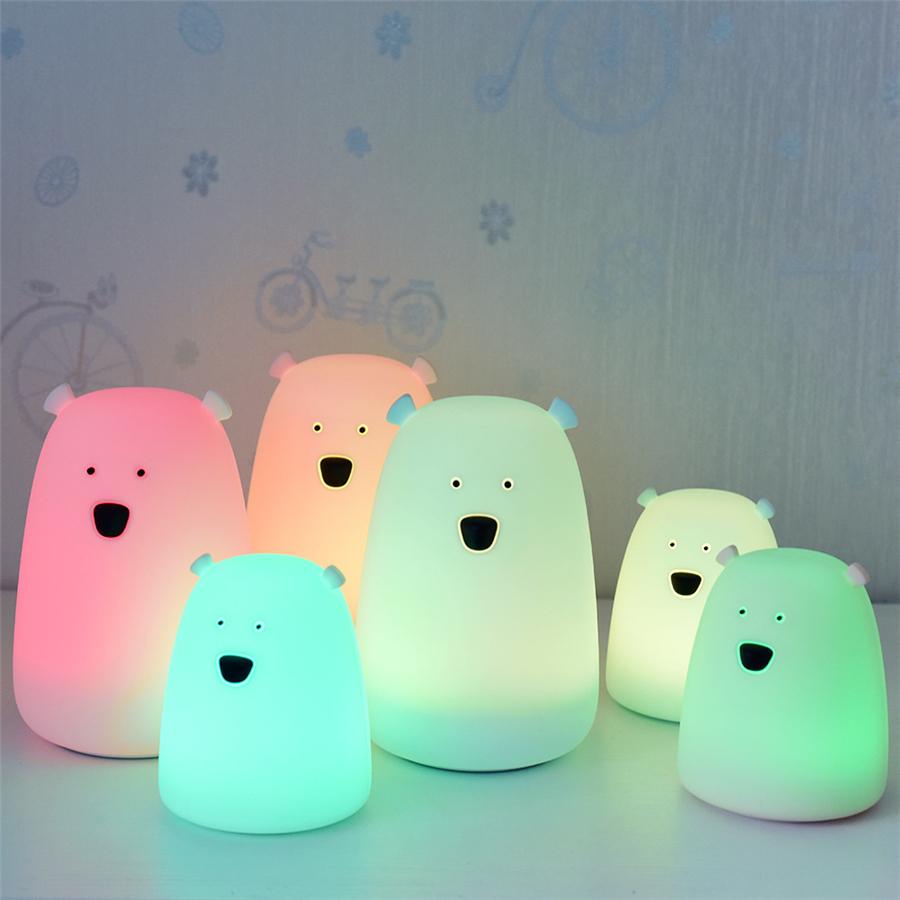 Small Teddy Bear Night Light