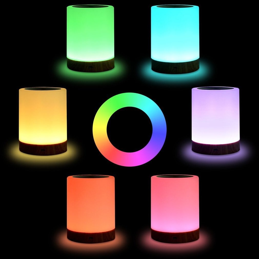 Wireless Tactile Bedside Lamp