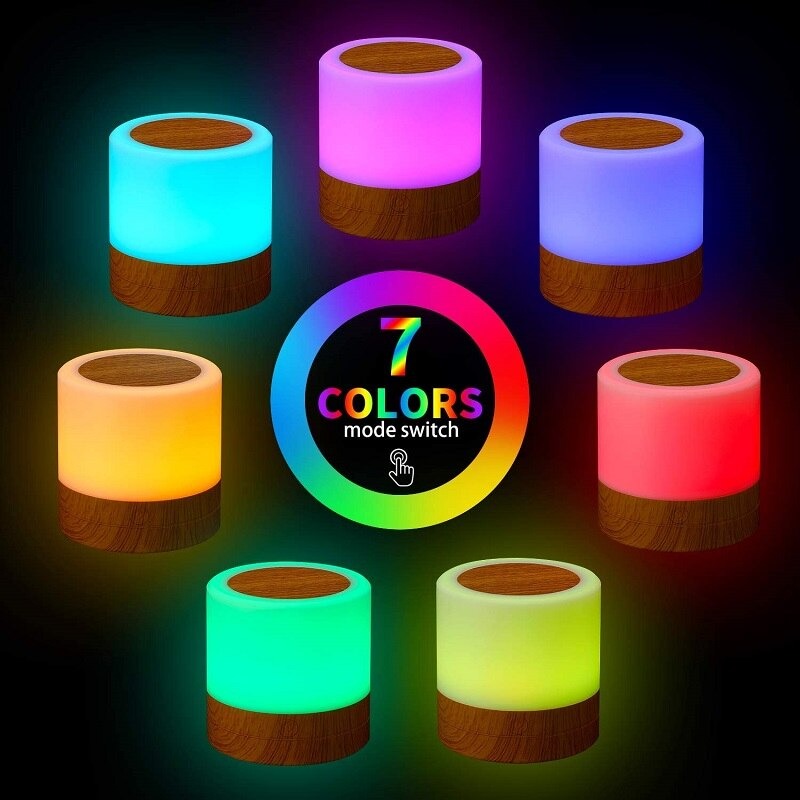 LED Touch Bedside Lamp