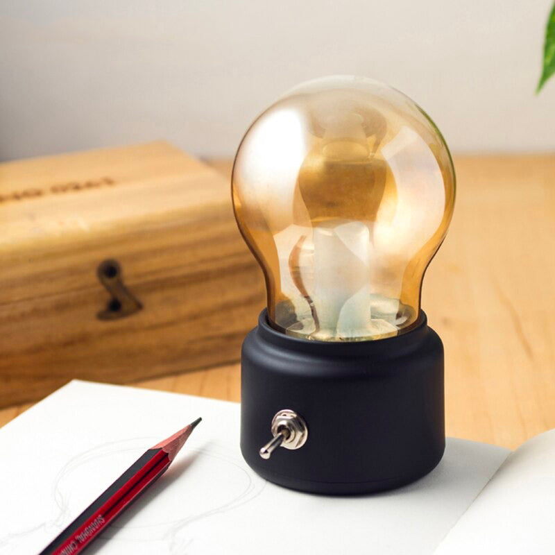 Vintage Wireless Bedside Lamp