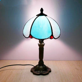 Blue Tiffany Bedside Lamp