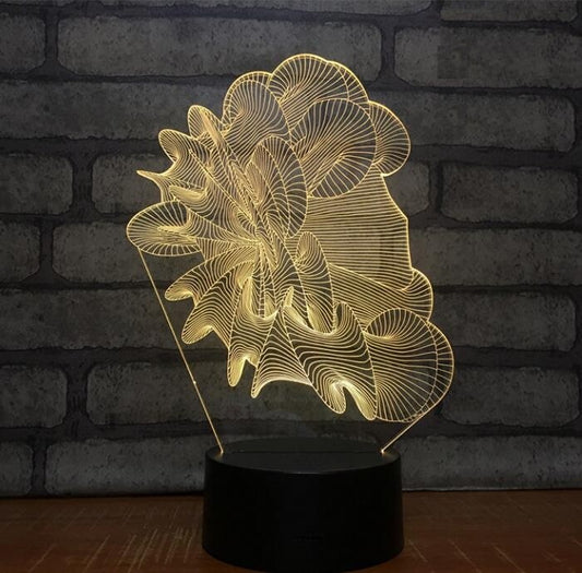Sound Vibration 3D Lamp