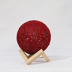 Night Light Rattan Ball